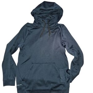 Nike Men's Navy Blue Dri-FIT Hoodie Size S
